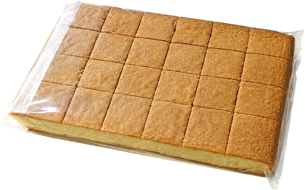 Plancha de bizcocho porcionada de 800 g